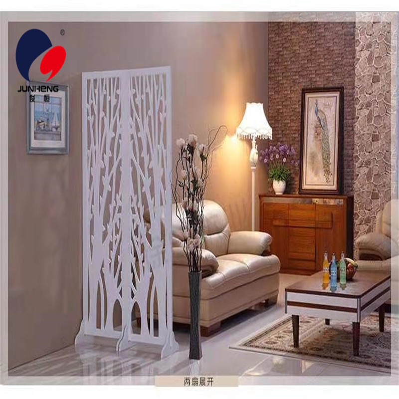 The screen partition is a fashionable European-style decorative carved screen for the living room, bedroom and entrance hall, with a simple and folding hollowed-out screen pic 1