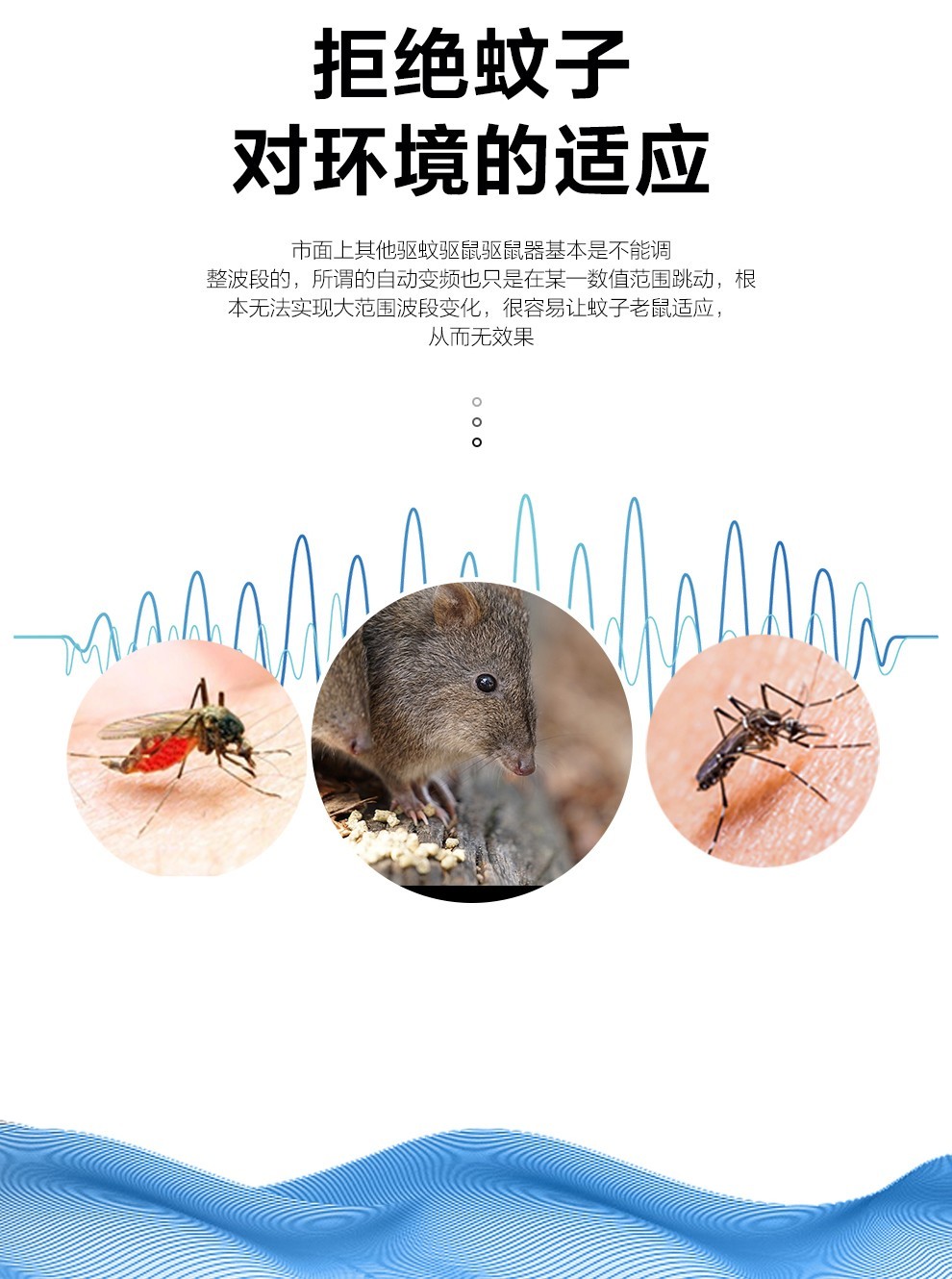 超声波驱蚊器驱鼠器大功率灭鼠驱鼠高效电子猫强力家用驱赶器详情图4
