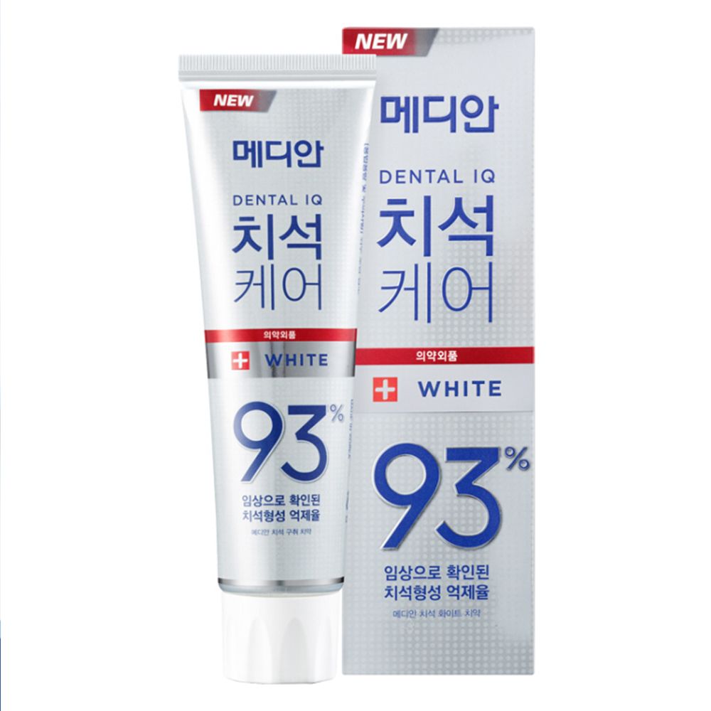 Korean original imported Median 93 toothpaste, Citrus Mint Silver, 120g