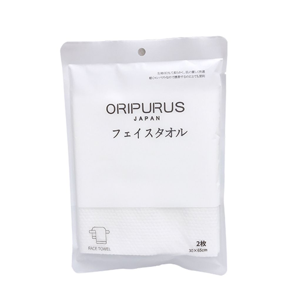 ORIPURUS奥朴兰诗一次性毛巾旅行出差出游便携方便毛巾加厚珍珠纹2枚