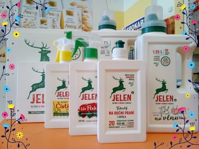 捷克鹿头牌JELEN洗衣液500ml产品图