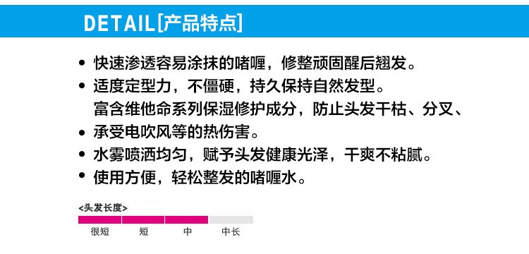 Jieshipai Quick Shaping Gel Water 250ml detail image 2