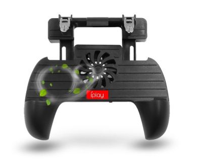 多功能散热风扇手机游戏手柄吃鸡握把拉伸缩辅助神器手机充电宝详情图1