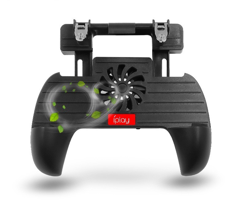 多功能散热风扇手机游戏手柄吃鸡握把拉伸缩辅助神器手机充电宝详情图3