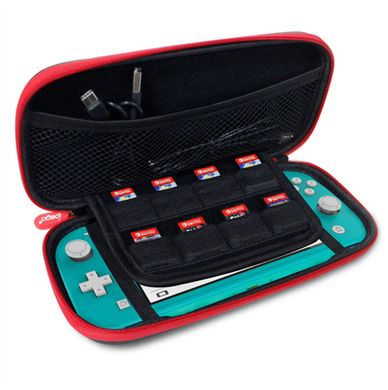 Switch Lite 18-in-1 set: storage bag + card case + charging cable + base + protective case + headphones + hat Specification image