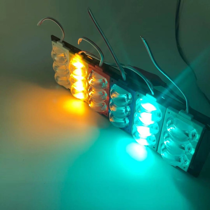 Automotive LED wheel arch light, 12V wheel decoration color light, led module light source, ultra-bright lens modification light undefined