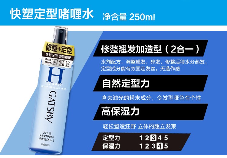Jieshipai Quick Shaping Gel Water 250ml detail image 1