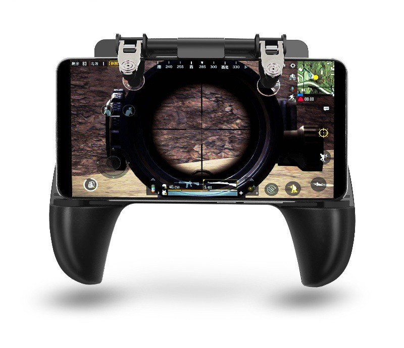 多功能散热风扇手机游戏手柄吃鸡握把拉伸缩辅助神器手机充电宝详情图4