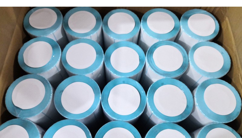 Three Anti-Thermal Paper Supermarket Custom 60*40*800 Barcode Thermal Printing Paper Storage Sticker Label Express Label undefined