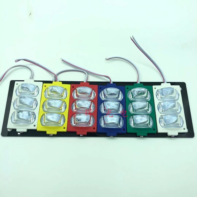 Automotive LED wheel arch light, 12V wheel decoration color light, led module light source, ultra-bright lens modification light undefined