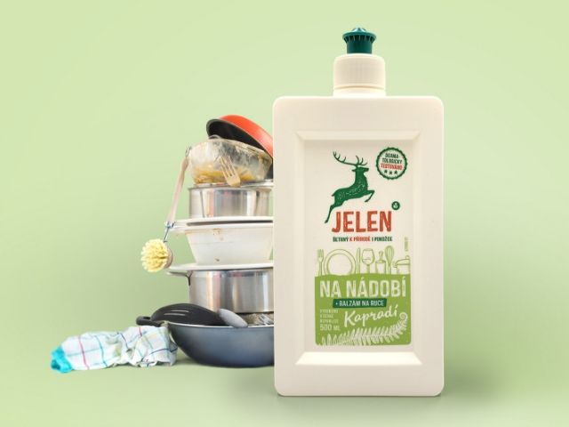 捷克鹿头牌JELEN洗碟精特添护手蕨类提取物500 ml详情图2
