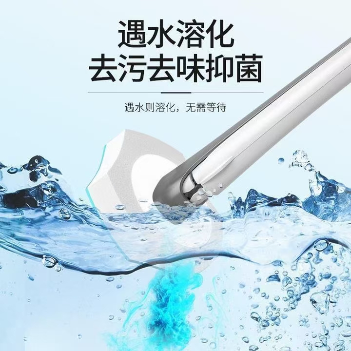 一次性马桶刷套装家用可抛式替换头刷子清洁无死角夹缝刷清洁神器详情图9