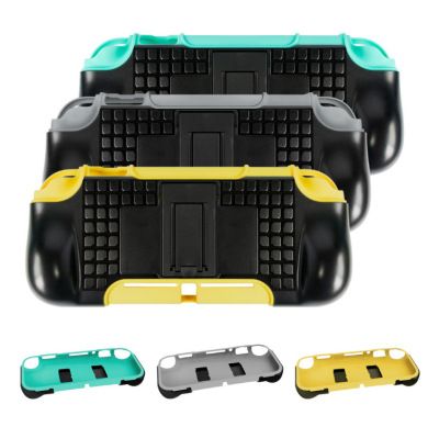 Switch Lite console 2-in-1 TPU protective case with bracket can hold 2 game card protective cases