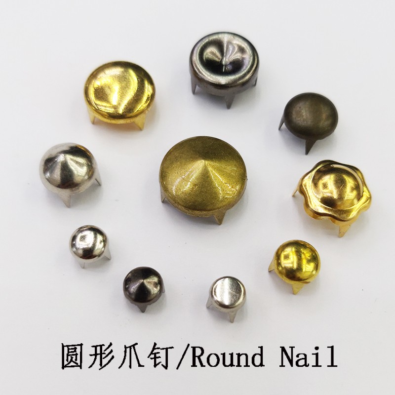 爪钉爪珠四爪钉圆头马仔金字塔爪钉五角星爪钉异形爪钉铆钉详情图7