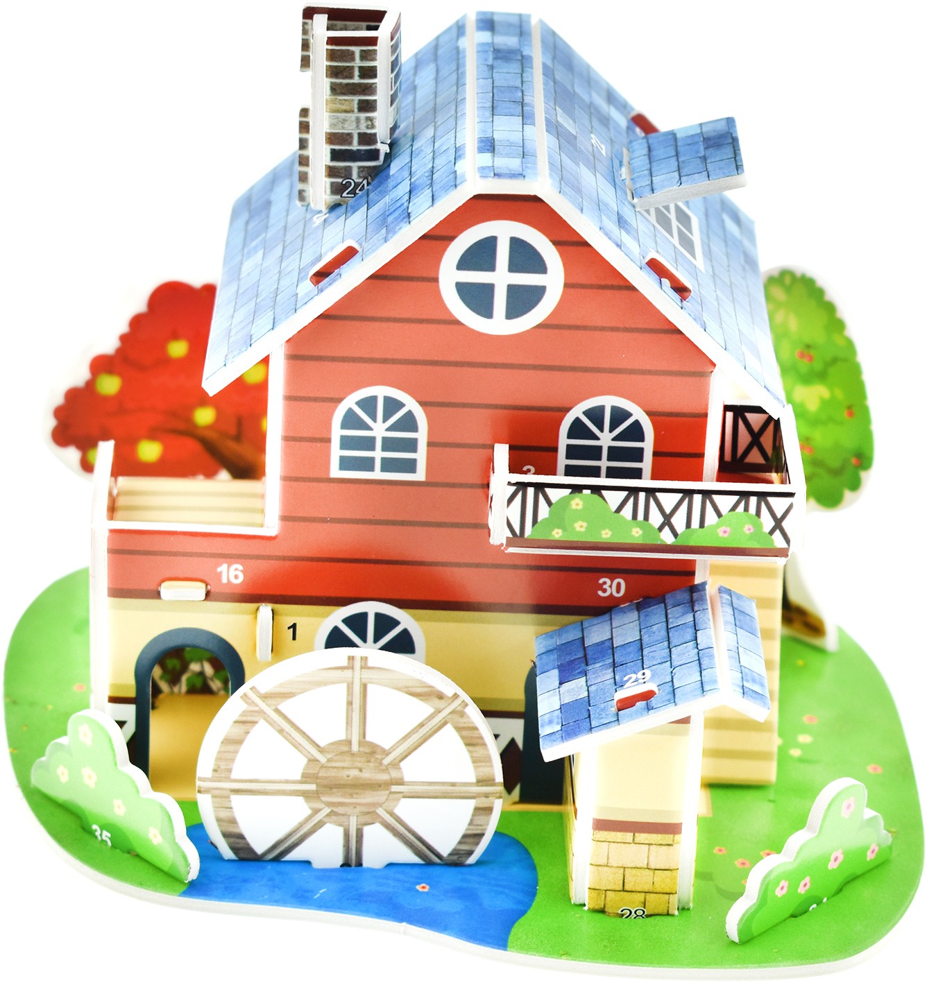 立体模型 别墅 农庄 动物园 城堡 花店 古堡 小层 庄园详情图11