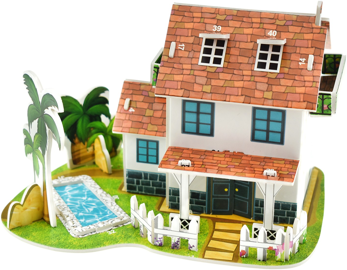 立体模型 别墅 农庄 动物园 城堡 花店 古堡 小层 庄园详情图7