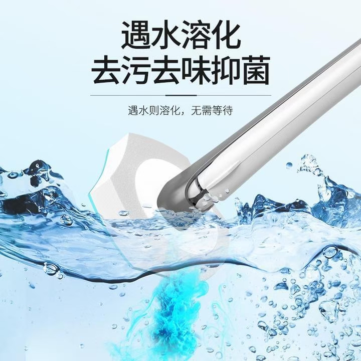 一次性马桶刷套装家用可抛式替换头刷子清洁无死角夹缝刷清洁神器详情图7