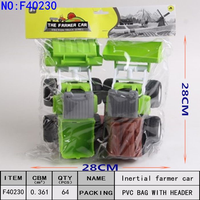 Farmer truck inertial truck engineering truck children simulation transport truck freight truck bulldozer forklift boy toys cross border distribution hot sales wholesale with wood decoration F40230