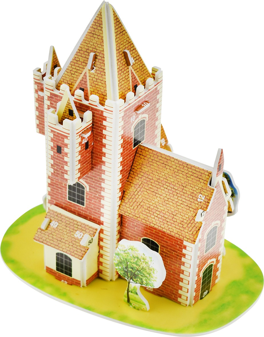 立体模型 别墅 农庄 动物园 城堡 花店 古堡 小层 庄园详情图2