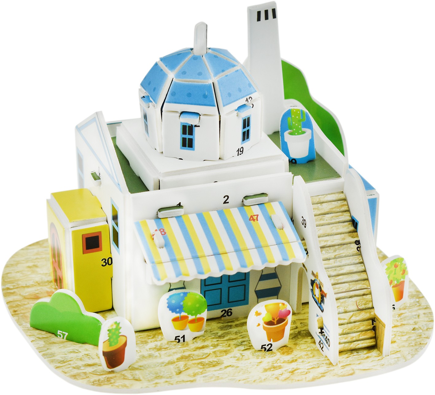 立体模型 别墅 农庄 动物园 城堡 花店 古堡 小层 庄园详情图8