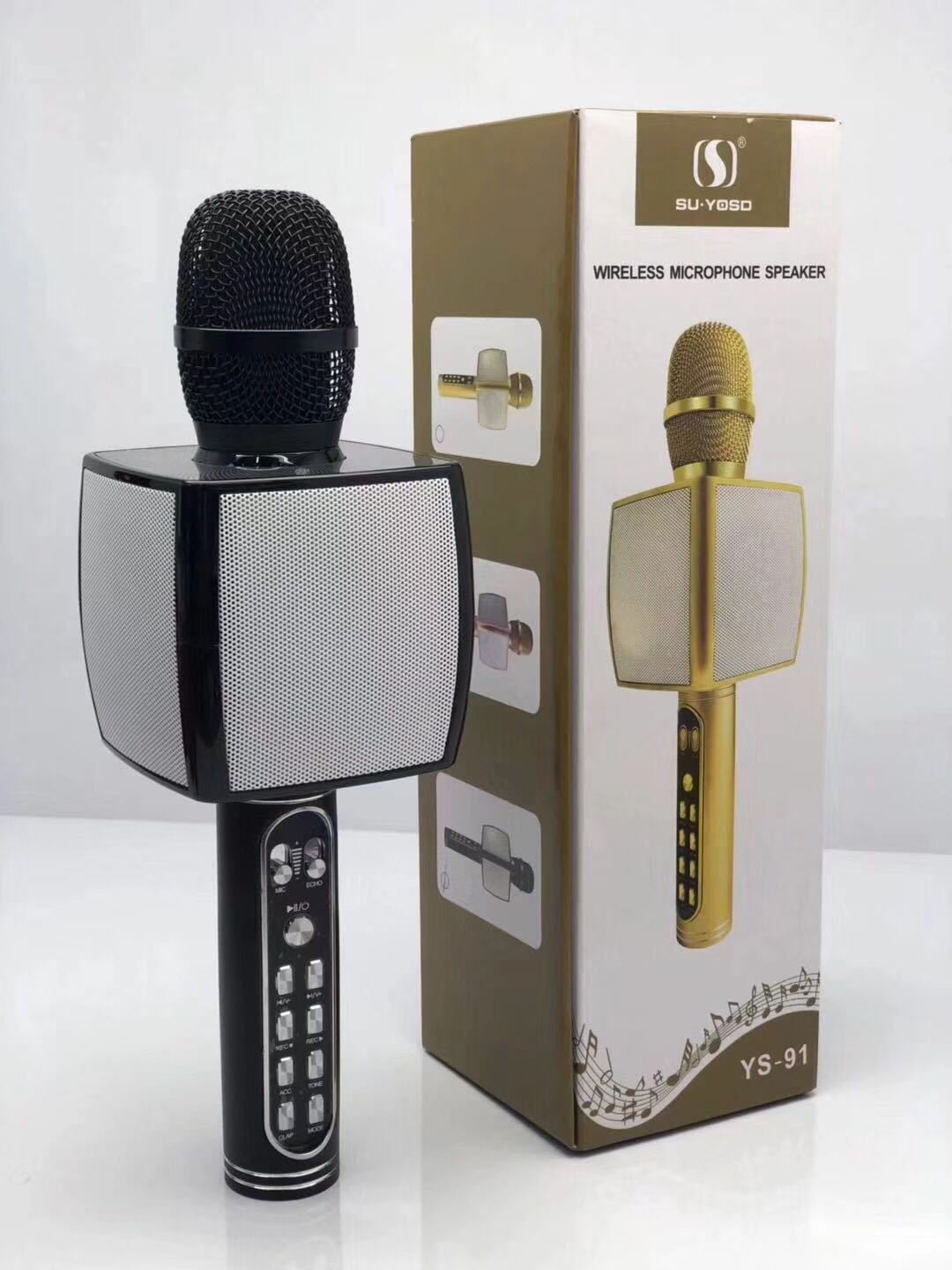 KTV Treasure Mobile Bluetooth Microphone and Wireless Microphone YS90/91, a universal singing and karaoke tool for all, cross-border wholesale detail image 12