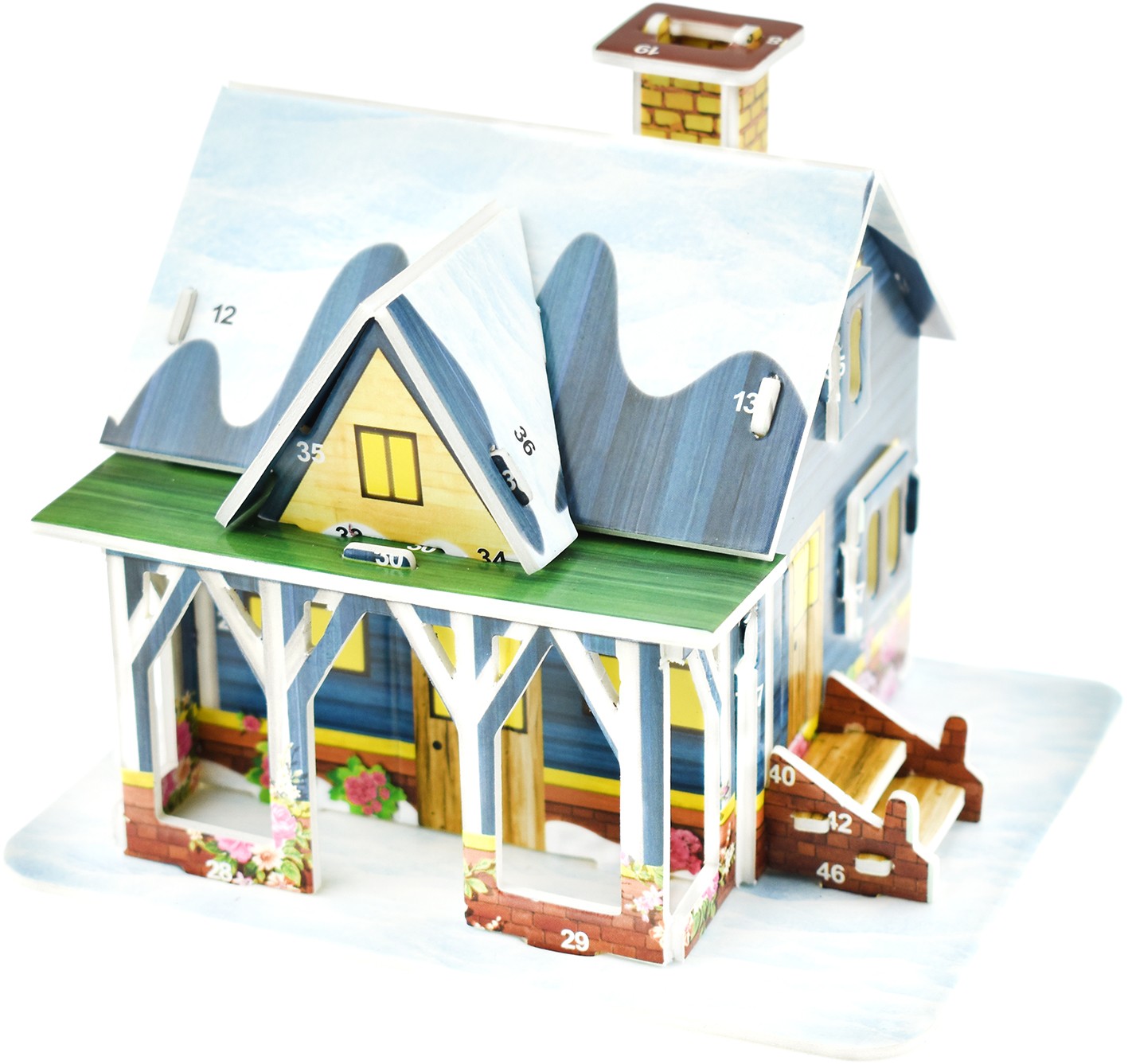 立体模型 别墅 农庄 动物园 城堡 花店 古堡 小层 庄园详情图12