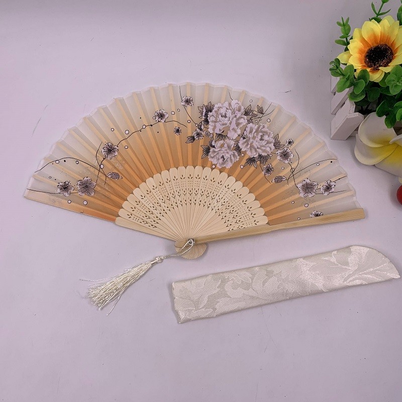 折扇扇套  宫廷扇女扇扇袋 全竹扇套 扇子摆件 布袋 礼品包装袋详情图9