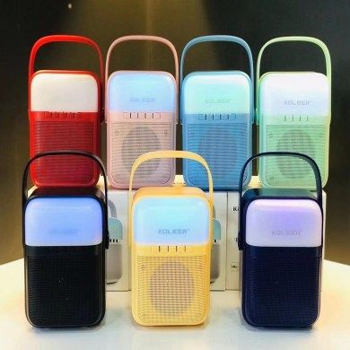 New S158 portable night light wireless Bluetooth speaker Outdoor portable Bluetooth speaker portable night light subwoofer