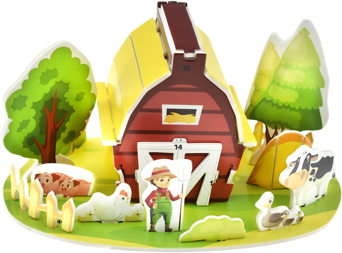 立体模型 别墅 农庄 动物园 城堡 花店 古堡 小层 庄园详情图17