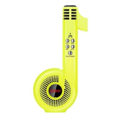 The new SD106-shaped microphone and speaker integrated karaoke microphone is a bestseller for family karaoke microphones and mini microphones for all Item Picture