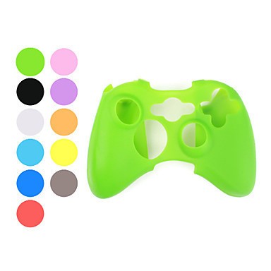 XBOX360游戏手柄硅胶套 XBOX360有线无线保护套 防滑防汗防尘多色详情图1