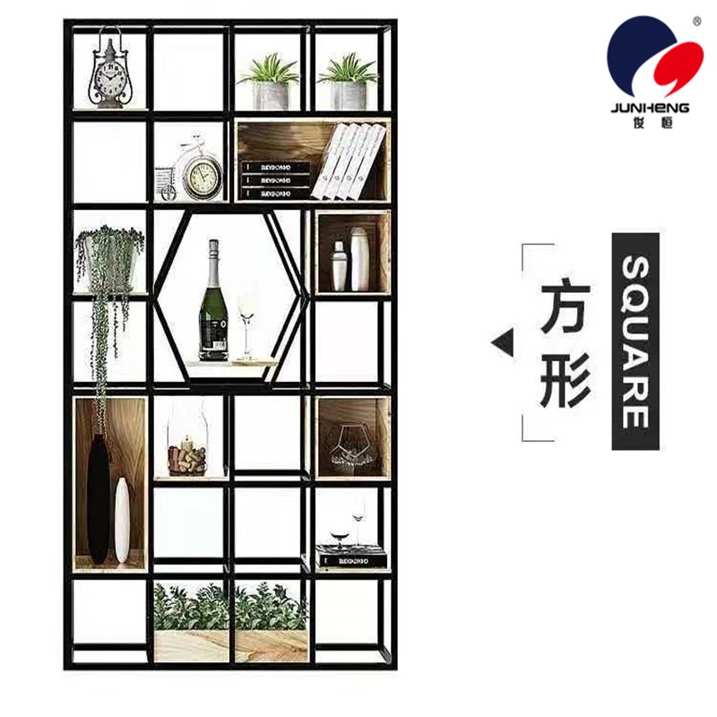 书架置物架简约落地置物架客厅小书柜简易储物架多层收纳展示架详情2