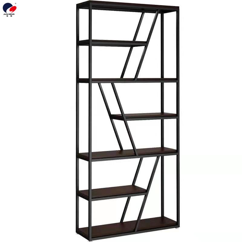 American-style office ironwork partition shelves, floor-standing UC multi-layer loft dining room entrance screen, bookshelf display rack Application Scenario