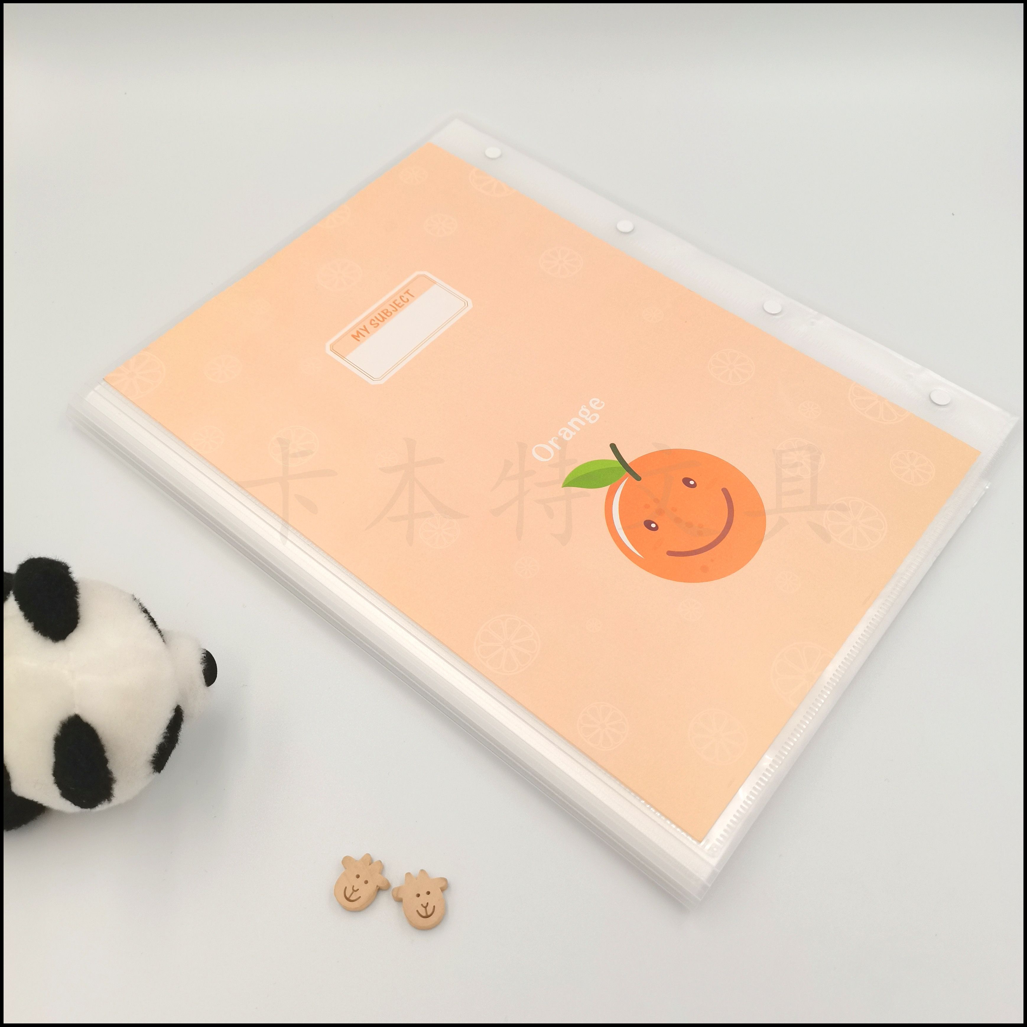 A3两开试卷册   绑松紧袋办公资料册 厂家直销 学生20页试卷袋 学生用品