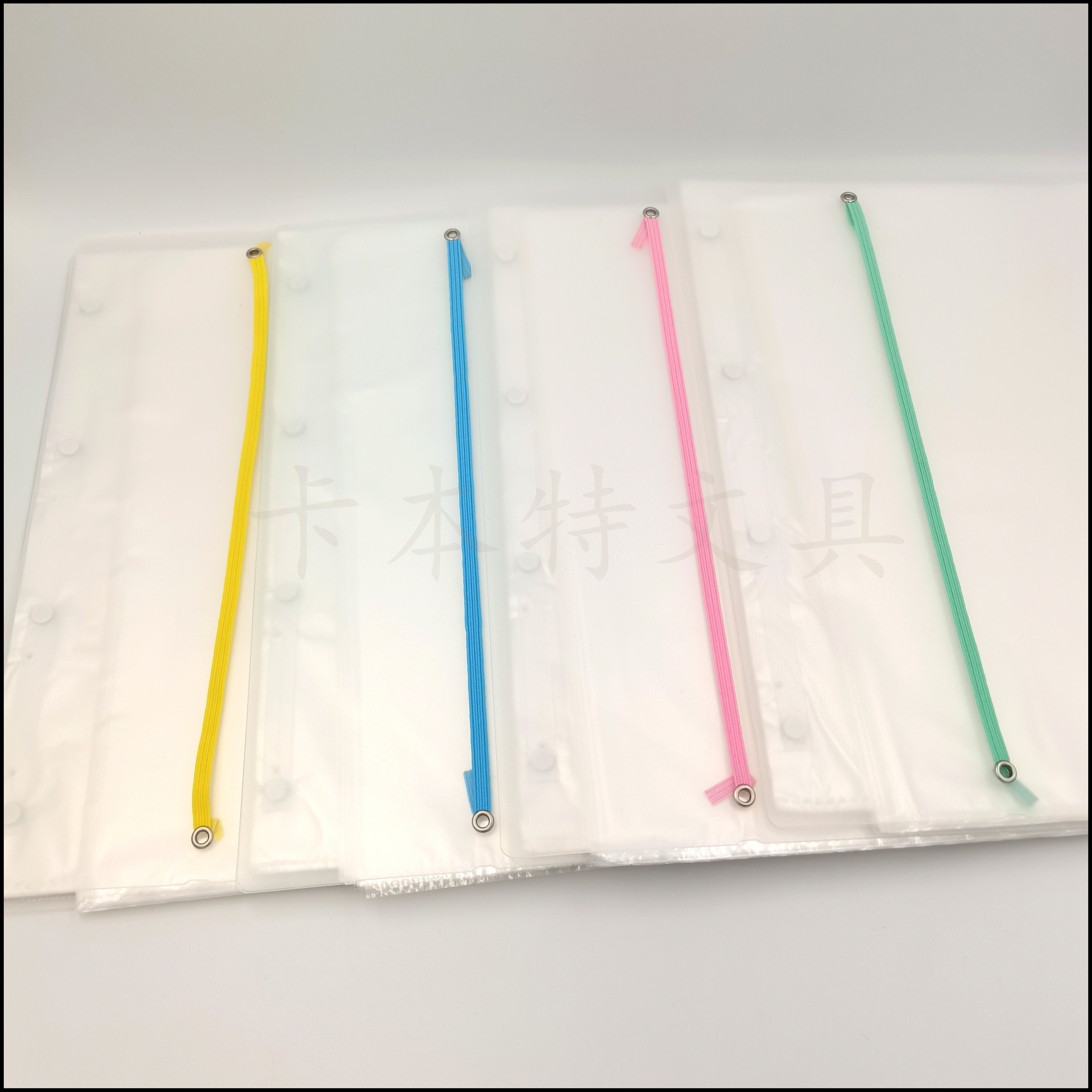 A3两开试卷册   绑松紧袋办公资料册 厂家直销 学生20页试卷袋 学生用品详情图9