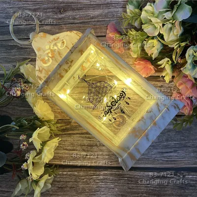 Ramadan plastic lantern, kerosene lamp, wind lamp decoration process, electronic candle, creative ornaments, imported LED lamp, Christmas decoration, cross border wholesale, shiver, sonic explosion wedding antique road lighting, soft decoration props 227 thumbnail