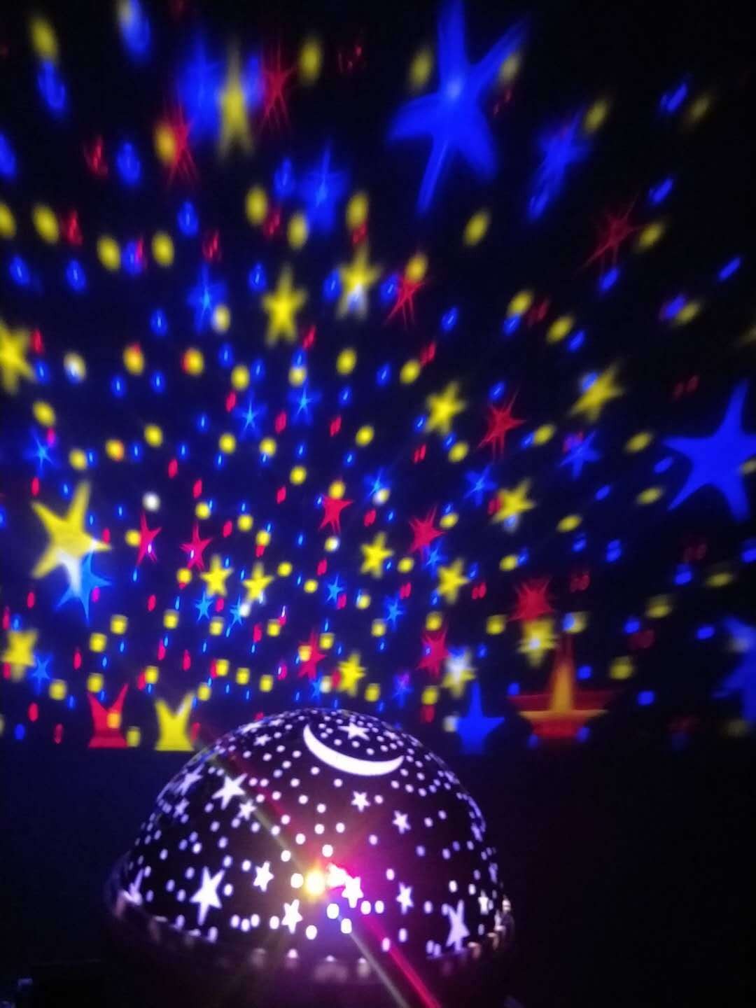 led starry sky light, dreamy rotating romantic starlight projection light detail image 5