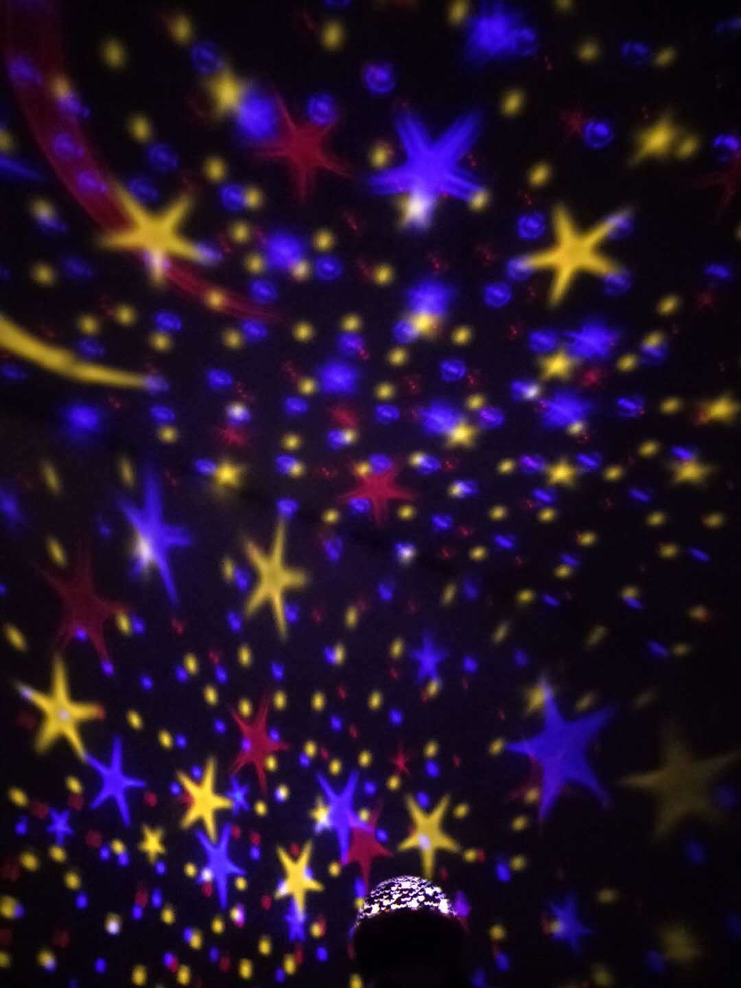 led starry sky light, dreamy rotating romantic starlight projection light detail image 7