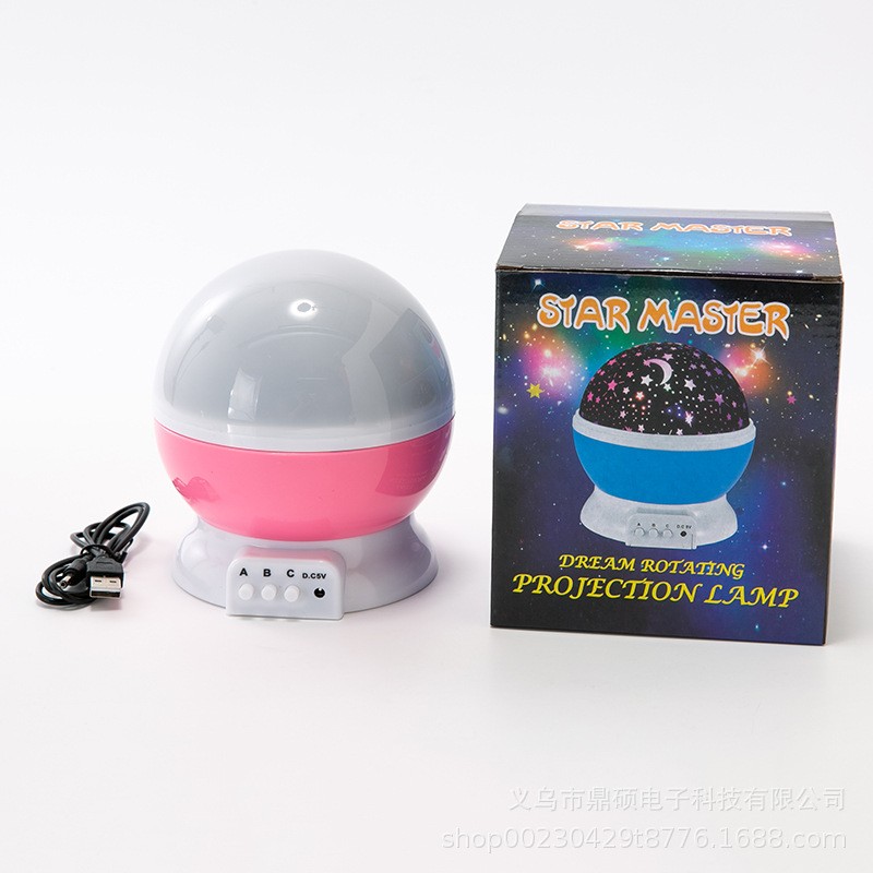 led starry sky light, dreamy rotating romantic starlight projection light detail image 10