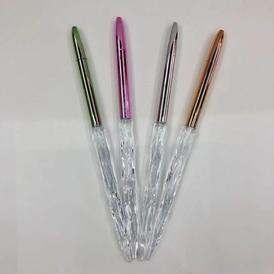 Creative electroplated crystal ballpoint pen in PVC box packaging JIAHAO Medium Oil Pen JH-898 Specification image