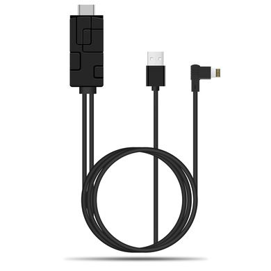 Cable with the same screen lightning to HDMI HD cable plug and play IOS system LD10