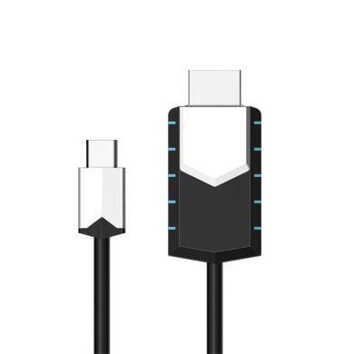 TYPE-C转HDMI高清视频线 有线HDMI同屏器 即插即用支持4K高清画质