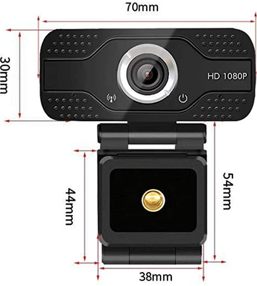 1080P网络高清摄像头带内置麦克风电脑笔记本USB即插即用免驱视频详情图13