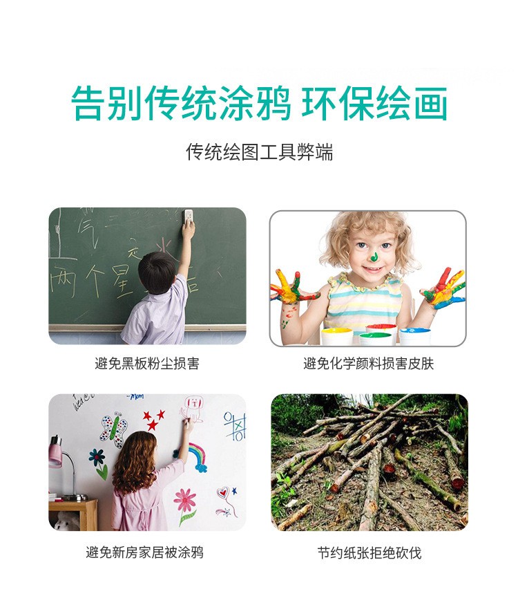 ألواح رسم الأطفال على لوحات كتابة بلورية سائلة من طراز LCD مقاس 8.5 بوصة ؛ detail image 2