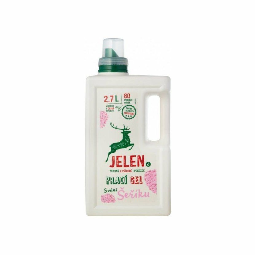 捷克鹿头牌JELEN洗衣液特添紫丁香2,7L