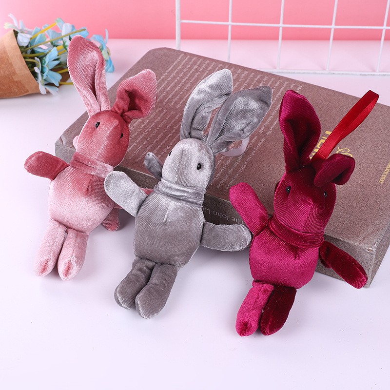 许愿兔毛绒玩具挂件公仔玩偶婚庆节日小礼品厂家包邮复活节圣诞节装饰详情3