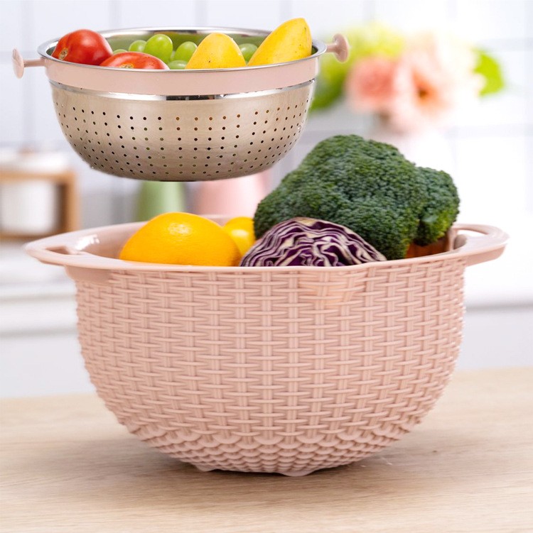 不锈钢沥水篮整套详情图3