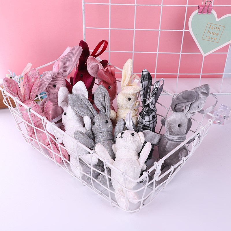 许愿兔毛绒玩具挂件公仔玩偶婚庆节日小礼品厂家包邮复活节圣诞节装饰详情2