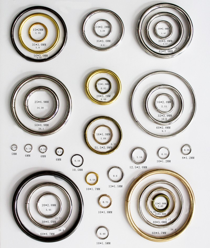 拉芯扣箱包扣金属扣半圆扣方扣圆圈针扣旦扣活动扣厂家直销详情13