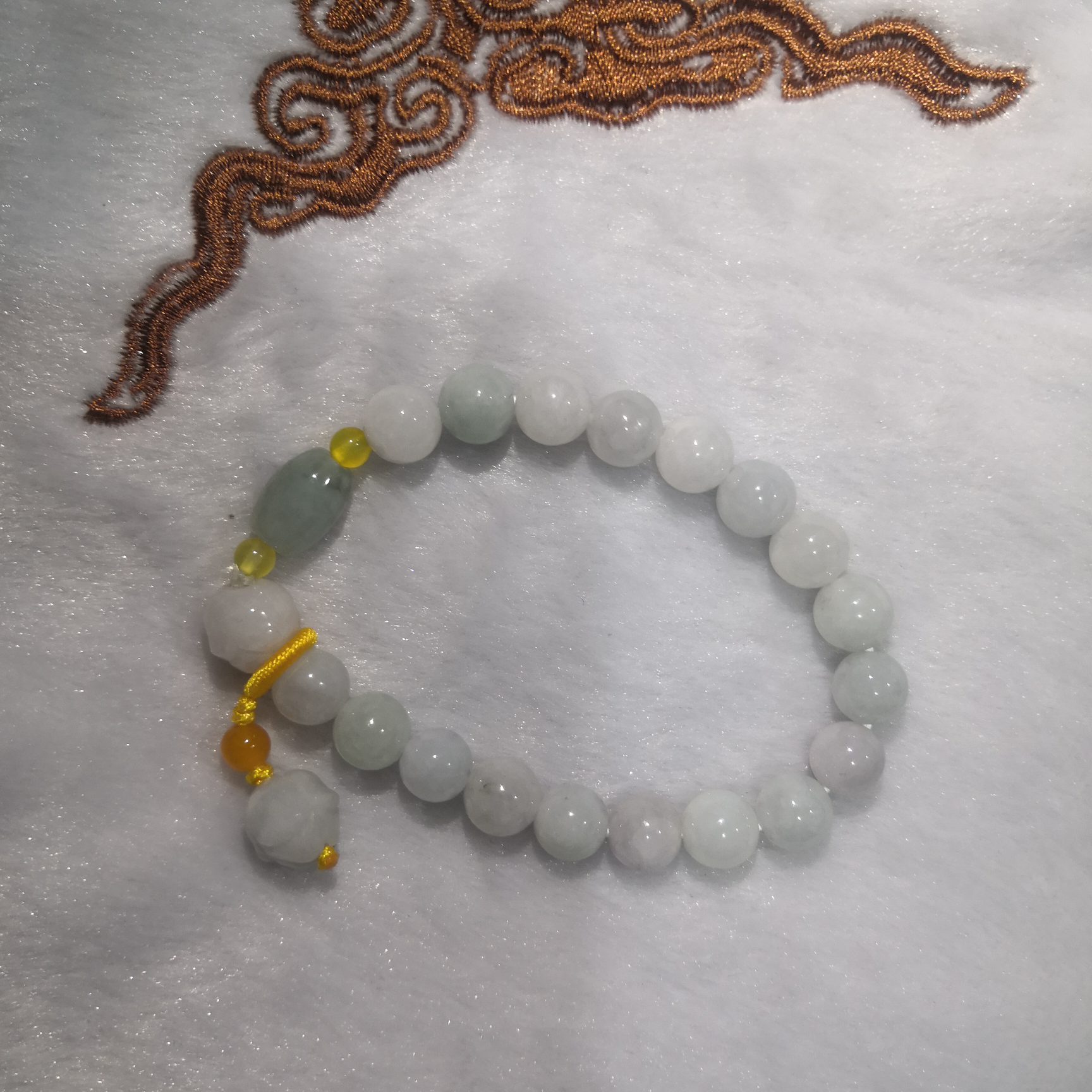 天然翡翠紫罗兰玛瑙手镯手链手串首饰本命年散珠串